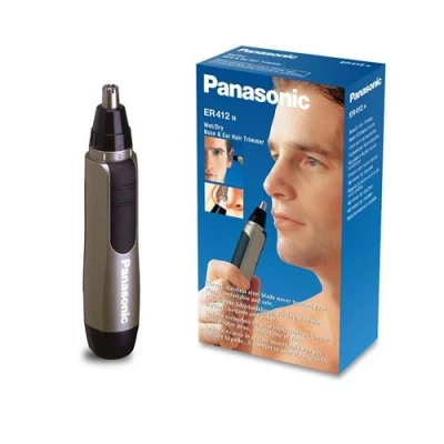 Image de Panasonic Tondeuse Hygiénique Nez et Oreilles avec Système de Sécurité ER 412