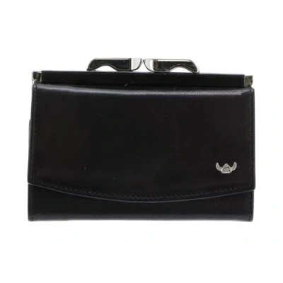 Afbeelding van Golden Head portemonnee Colorado Classic French Coin Purse Wallet Black zwart