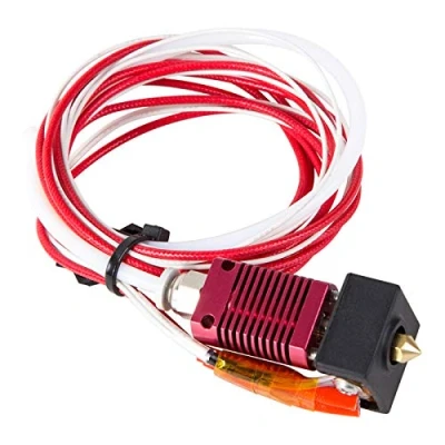 Afbeelding van Huayuwa Hotend siliconen extruderset met aluminium thermoblok voor Creality Ender 5 3D printer
