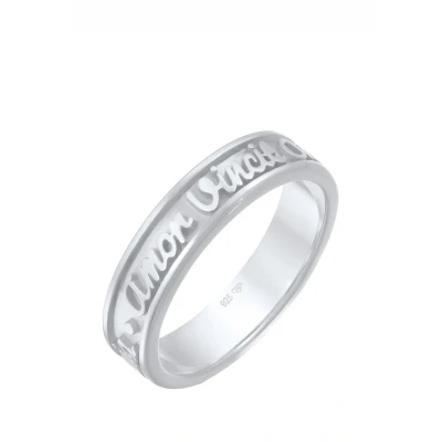 Afbeelding van Elli AMOR Vincit Omnia Ring, Dames, Maat: 54, Silber