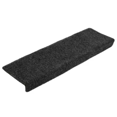 Afbeelding van Trapmatten 10 st 65x21x4 cm naaldvilt zwart