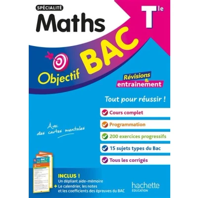 Image de Objectif BAC Tle spécialité Maths 2025
