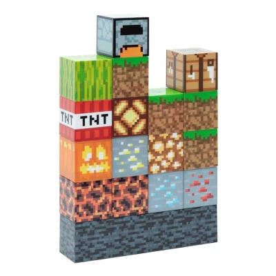 Afbeelding van Minecraft Blokken Bureaulamp TNT/Workbench/Resources