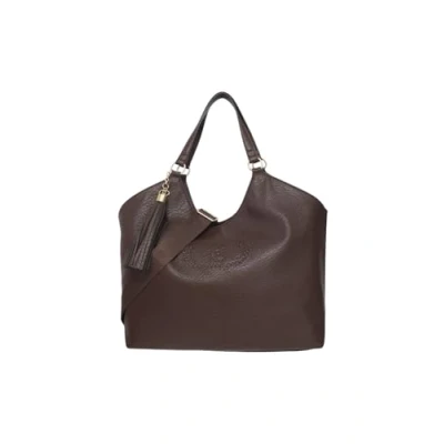 Afbeelding van LIU JO shopper schoudertas Samiana Tote Bag Moro Light donkerbruin