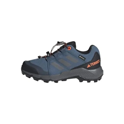 Afbeelding van Adidas Terrex Goretex Outdoorschoenen voor kinderen, Maat: 28.5, Steel/grey three/impact orange Textiel/ synthetisch