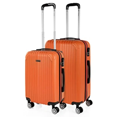 Afbeelding van ITACA set van 3 trolley koffers, 50, 60 en 70 cm, ABS, uitbreidbaar, hard, stevig licht, telescopisch handvat 4 wielen, geïntegreerd slot, voordelig