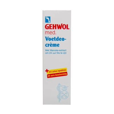 Afbeelding van Gehwol Med Voetdeocrème Crème 75 ml