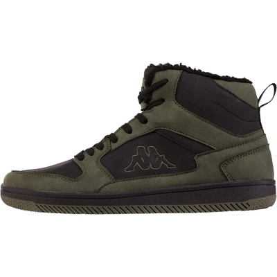 Afbeelding van Kappa Unisex Trainingsschoen, Maat: 41, Army/black Hoogwaardig imitatieleer