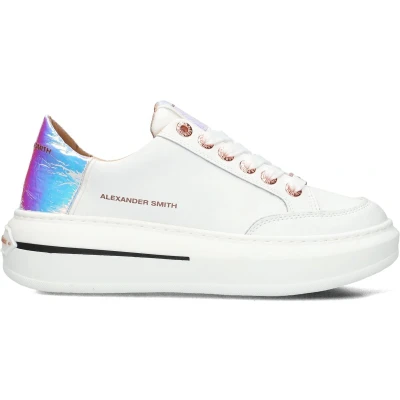Afbeelding van Alexander Smith 1896 Sneakers Leatherlook Dames Wit Maat 37