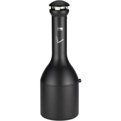 Afbeelding van Asbak Rubbermaid Infinity Genie staand zwart