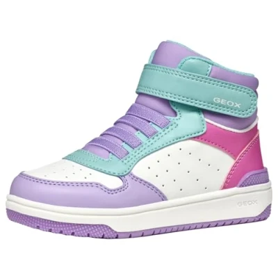 Afbeelding van Geox J Washiba Girl D Sneakers voor meisjes, Meerkleurig