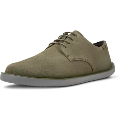 Afbeelding van Camper Wagon Sportieve veterschoenen, Heren, Maat: 40, Green Veloursleer