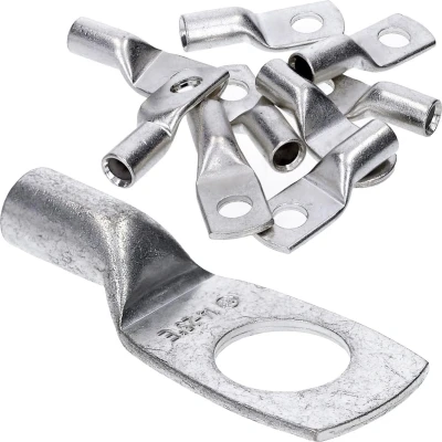Afbeelding van 10 stuks Kalitec HR25 14 standaard buiskabelschoenen 25mm² M14 I zonder kijkgat Made in Germany