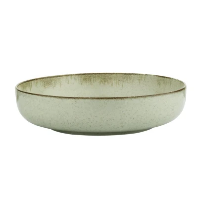 Afbeelding van Kitchen trend servies Kom zeegroen ocean porselein 20 cm rond