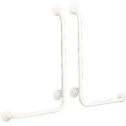 Afbeelding van Handicare Linido wandbeugel 90 model B (wit)