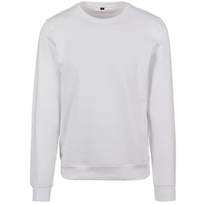 Afbeelding van Build your Brand Premium Crewneck Sweatshirt BY119 White