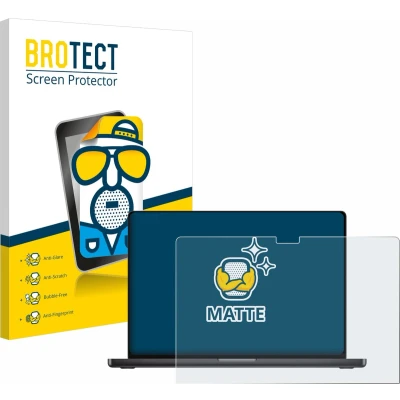 Afbeelding van BROTECT Screenprotector voor Apple MacBook Pro 16&quot; 2024 M4 Folie Beschermfolie matte