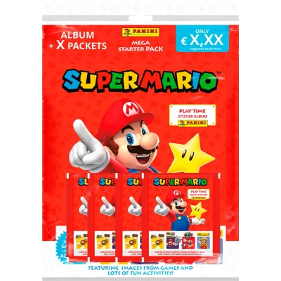 Afbeelding van Panini Super Mario Starter Pack