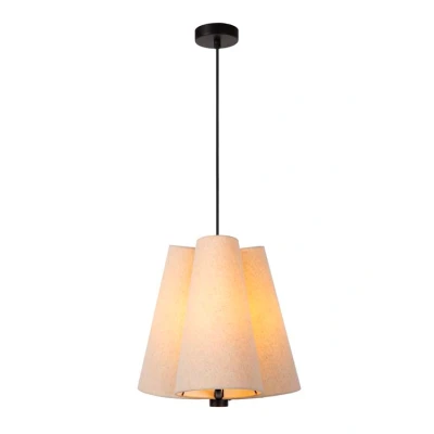 Afbeelding van Lucide GREGORY Hanglamp Ø 34,3 cm 3xE27 Beige