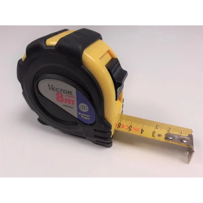 Afbeelding van Vector stalen rolbandmaat 8 m x 25 mm