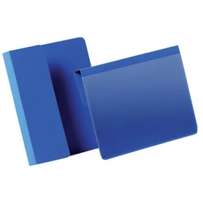 Image de durable pochette d&#039;identification, avec pli, a4 paysage noir