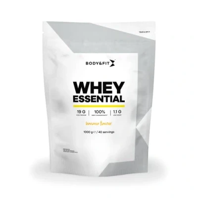 Afbeelding van Body &amp; Fit Whey Essential Eiwitpoeder Banaan Proteine Poeder Protein 40 shakes (1000 gram)