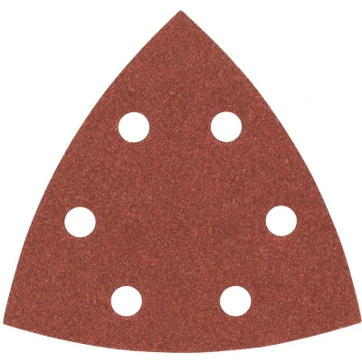 Afbeelding van Bosch Accessories 2607017109 Deltaschuurpapier Met klittenband, Geperforeerd Korrelgrootte 180 Hoekmaat 93 mm 25 stuk(s)