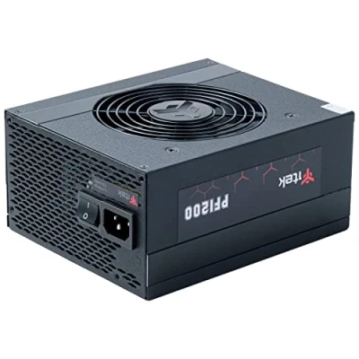 Afbeelding van Itek PF1200 EVO Computer Voeding 1200 W 24 pins ATX Zwart (1200 W), PC voedingseenheid,