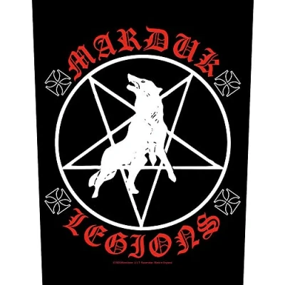 Afbeelding van Marduk Legions Rugpatch Zwart