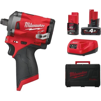 Afbeelding van Milwaukee Li Ion Accu compact Slagmoersleutel 1/2&quot; Inch M12 FIWF12 422X 0