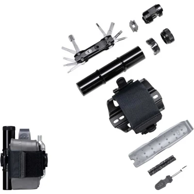 Afbeelding van Crankbrothers S.o.s. Ts18 Opbergset Voor Buizen Zilver