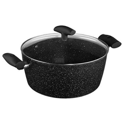 Afbeelding van Braadpan Aluminium 28 cm zwart