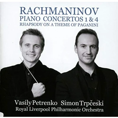 Afbeelding van Simon Trpceski, Royal Liverpool Philharmonic Orchestra, Vasily Petrenko Rachmaninov: Piano Concertos Nos.1 &amp; 4/Rhapsody (CD)