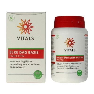 Afbeelding van Vitals Elke Dag Basis Tabletten 60TB