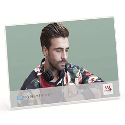 Afbeelding van walther+ design ASQ1318 Wissellijst Papierformaat: 13 x 18 cm Transparant