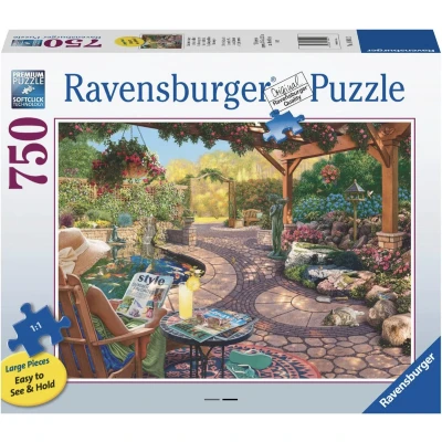 Afbeelding van Ravensburger Cozy Backyard Bliss Contourpuzzel Overige
