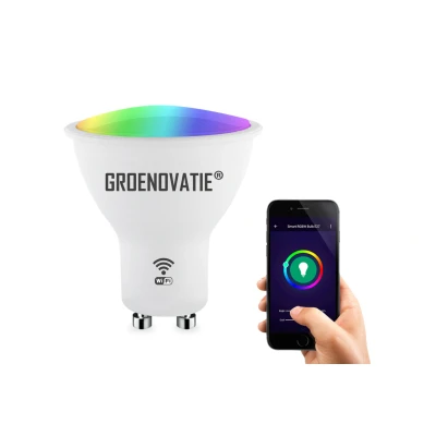 Afbeelding van GU10 Wifi Smart LED Spot 5W, TUYA, RGBW