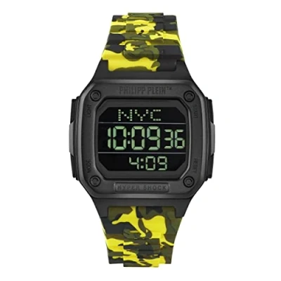 Afbeelding van Philipp Plein Hyper $Hock PWHAA1722 Horloge Siliconen Multi Ø 44 mm