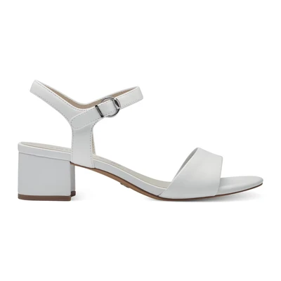 Afbeelding van Tamaris Sandalen, Dames, Maat: 39, White Leer