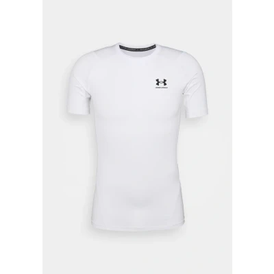 Afbeelding van Under Armour UA HG COMP HEAT GEAR Hemd, Heren, Maat: Large, White