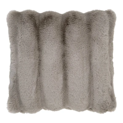 Afbeelding van Galena Cushion Cushion, artificial fur, beige, 45x45 cm