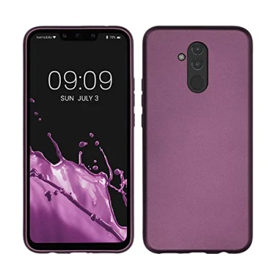 Afbeelding van kwmobile telefoonhoesje geschikt voor Huawei Mate 20 Lite Hoesje smartphone Back cover in metallic lila