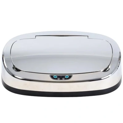Image de Couvercle de poubelle automatique MAJESTIC Argent Acier inoxydable