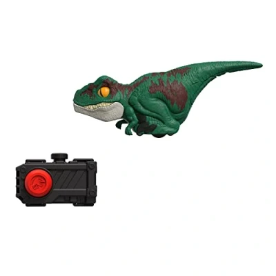 Afbeelding van Mattel Jurassic World Interactieve Velociraptor met geluid 12 cm groot