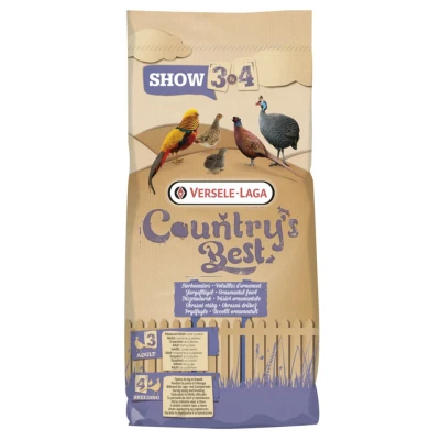 Afbeelding van Versele Laga Country`s Best Show 3 Pellet 2mm Sierlhoender Pluimveevoer 20 kg Van 13 Weken