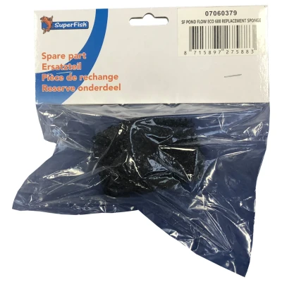 Afbeelding van Superfish Vervangspons Pond Flow Eco 600 Filters Blauw Wit