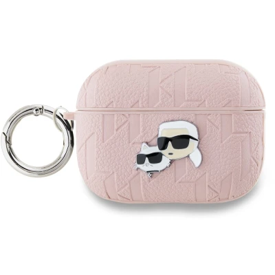 Afbeelding van Karl Lagerfeld Monogram &amp; Choupette Hoofdhoes voor AirPods Pro 2 roze