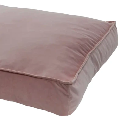 Afbeelding van Woefwoef Hondenkussen Lounge Velvet Roze 80X55 CM