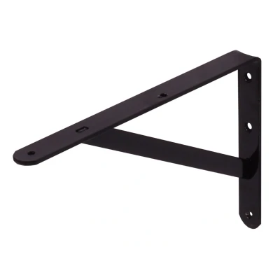 Afbeelding van Wovar Plankdrager Zwart Metaal 200 x 300 mm Per Stuk