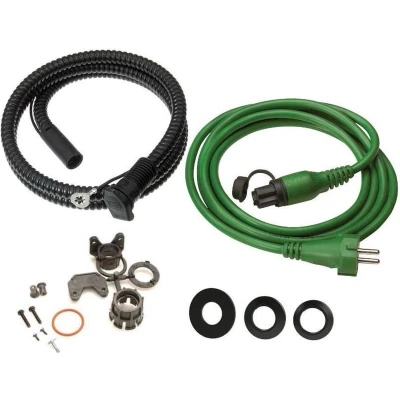 Afbeelding van Defa Walstroomkabel Miniplug 16A + 2,5m Kabel Zwart Contactdozen